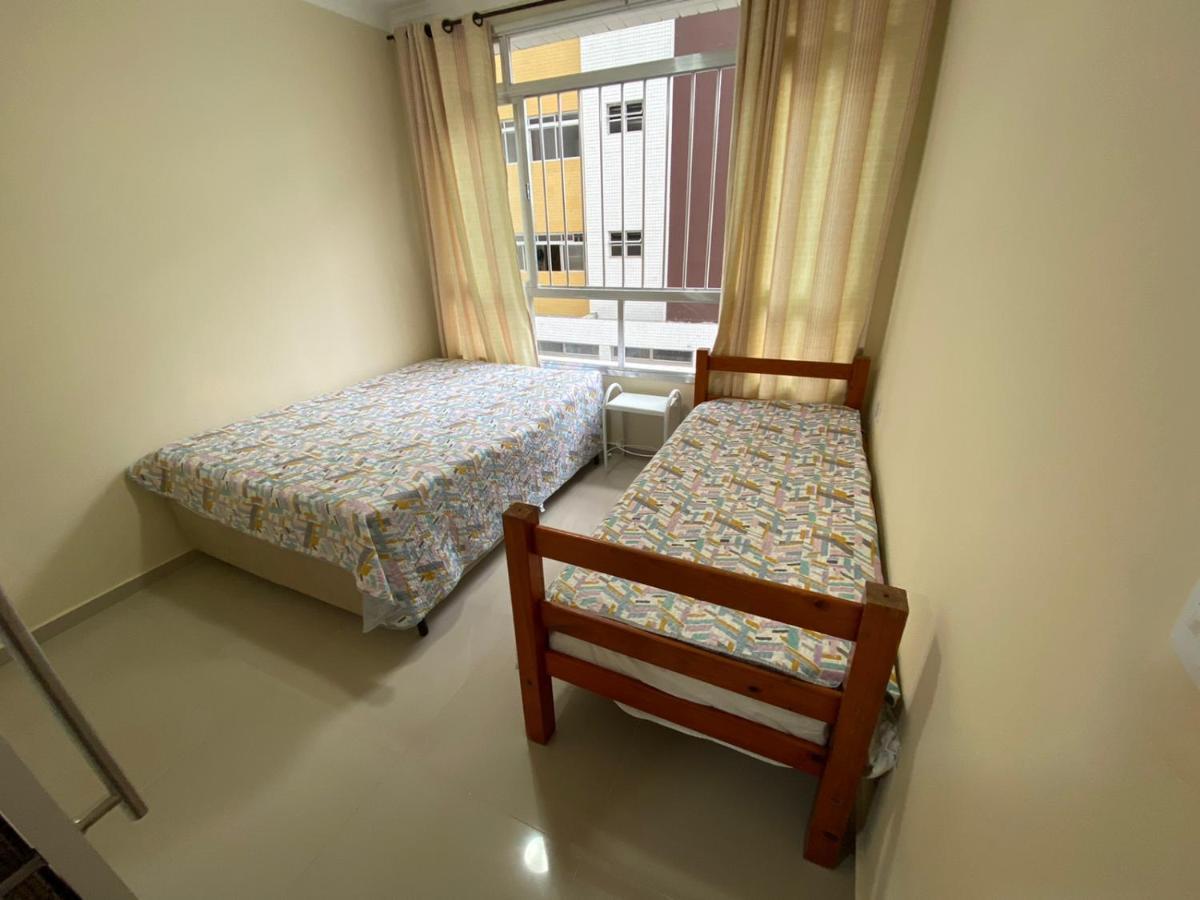Apartamento Frente Mar Gonzaga Santos Dış mekan fotoğraf