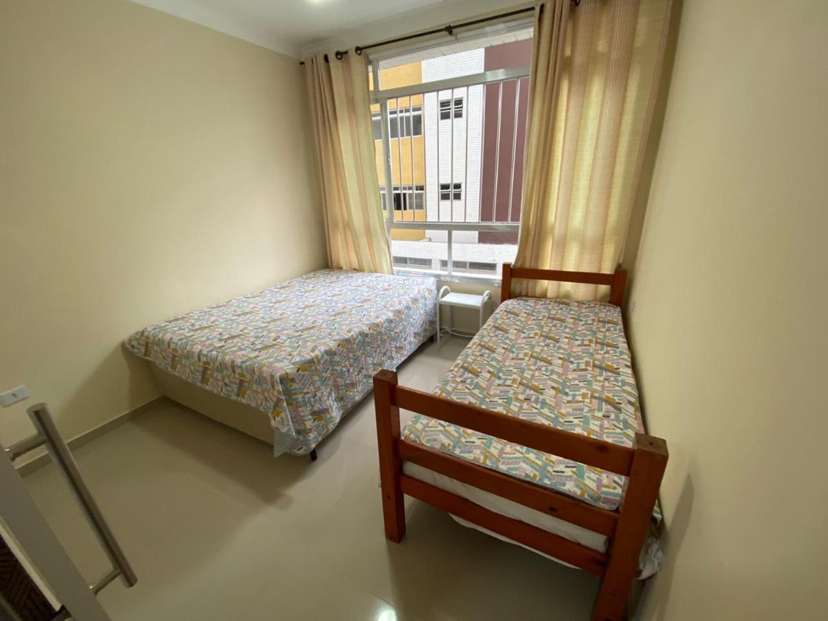 Apartamento Frente Mar Gonzaga Santos Dış mekan fotoğraf